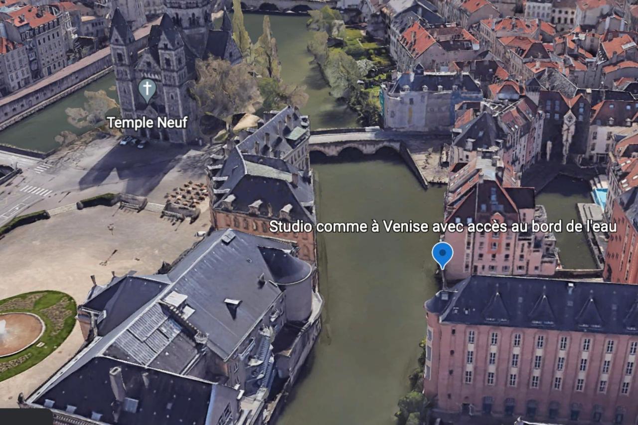 מץ Romantique "Comme A Venise" Au Bord De L'Eau Avec Parking מראה חיצוני תמונה